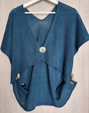 Stockholm Linen Vest M Size