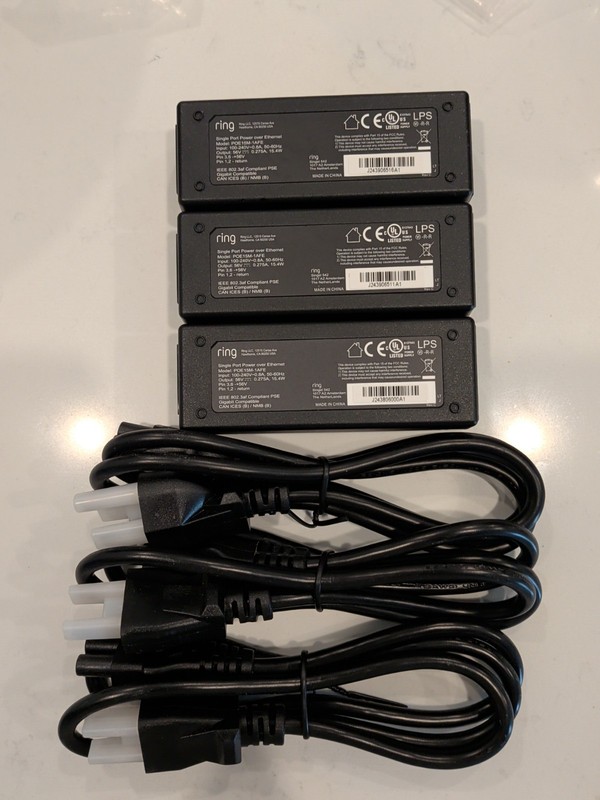 Ring Single Port Poe Power Over Ethernet Adapter POE15M-1AFE