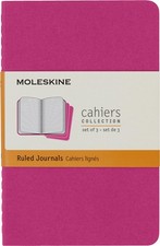 Moleskine Cahier Journal, Soft Cover, Large 5" x 8.25" Ruled/ Diary