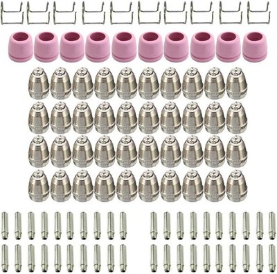 100pcs SG-55 AG-60P WSD-60 Plasma Cutter Consumables，Plasma Cutter Cutting Torch