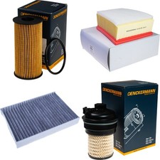 DENCKERMANN Inspektionspaket Filterset für Renault Megane IV Grandtour 1.5 Blue