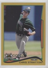 2014 Topps Pro Debut Gold 27/50 Chris Stratton #185 1p5