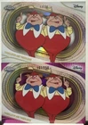 Tweedledum & Tweedledee 2025 Topps Chrome DISNEY WHITE to /30 - plus /250 Alice