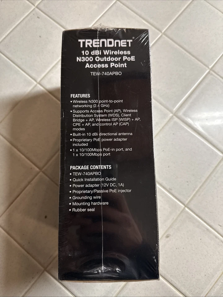 TRENDnet TEW-740APBO N300 2.4 GHz 10dBi Outdoor PoE Access Point - Image 3 of 3