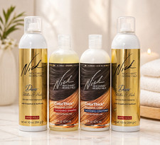 Nick Chavez 4PC Set Diva Hairspray 10oz  ColorThick Shampoo Conditioner 16oz