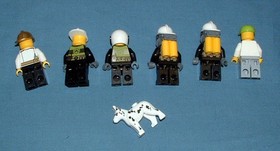 CITY, FIRE STATION SET NO. 60110 - LEGO - 2016 - USED CONDITION