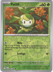 Petilil 006/086 Black Bolt Reverse Holo