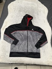 Nike Jordan Kids Boys Large 12-13 Years Full Zip Hoodie Jacket