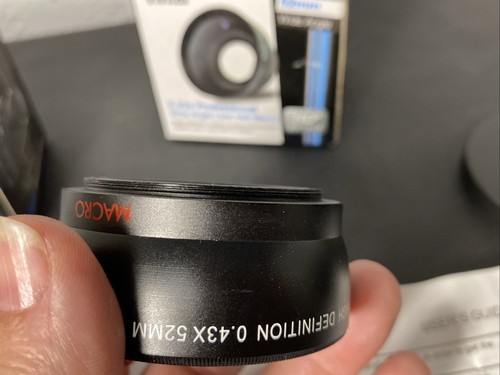 Vivitar 0,43 Weitwinkel & 2,2x Teleobjektive 52mm mit HD4 Optik - Bild 22 von 22