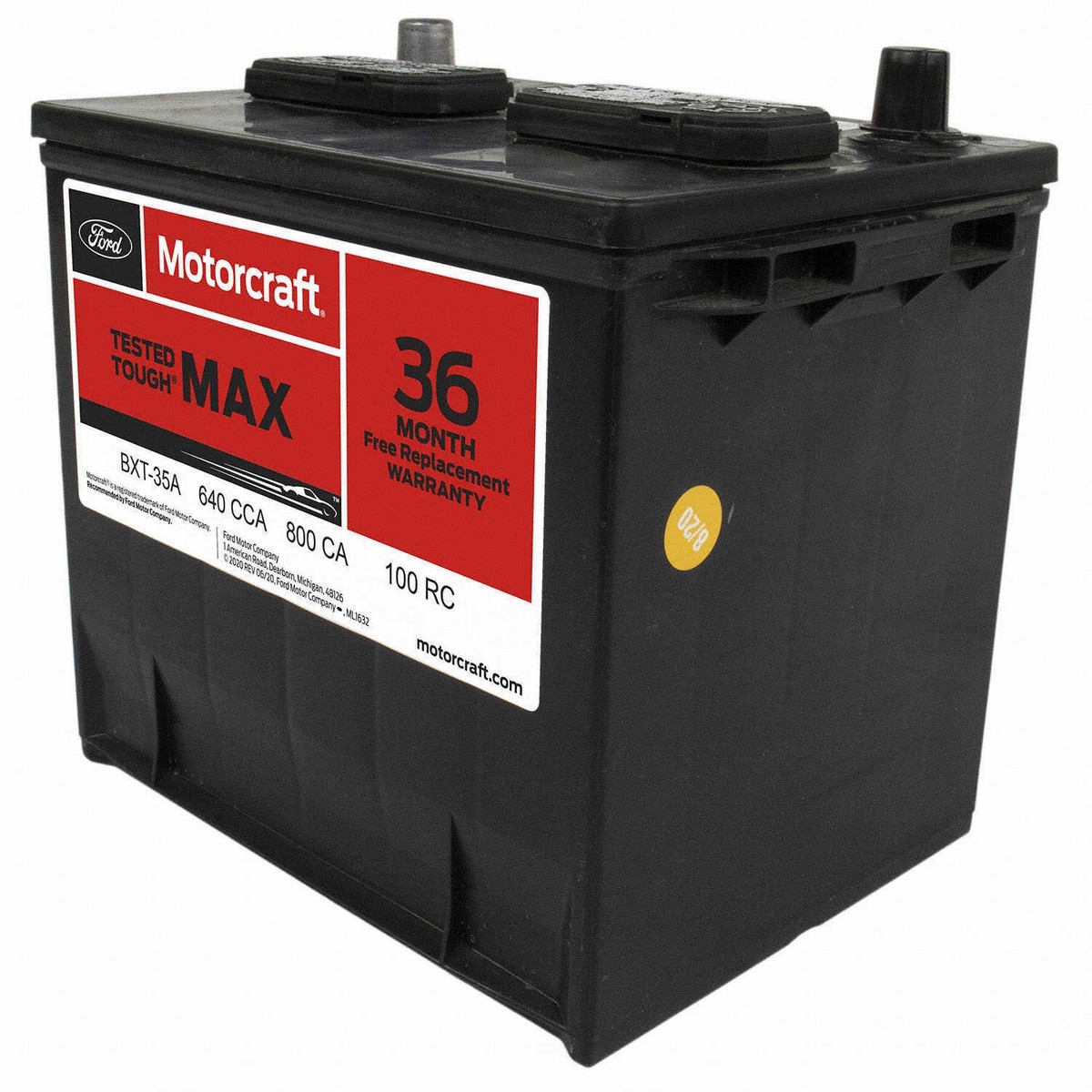 Vehicle Battery-Tested Tough Max Battery Motorcraft BXT-35-A | eBay