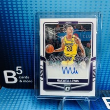 2024-25 Optic Signature Series AUTO Maxwell Lewis