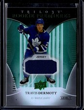 2018-19 Upper Deck Trilogy #63 Travis Dermott Green Foil #/499