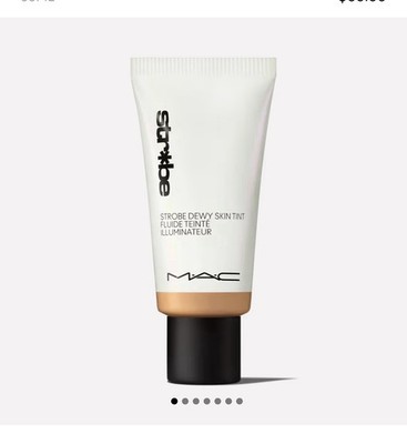 MAC Strobe Dewy Skin Tint   MEDIUM 3 (Full Size 1oz/30ml)   New in Box