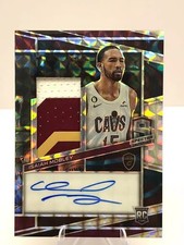 Panini Spectra Isaiah Mobley Rookie Jersey Auto Interstellar Prizm 23/49