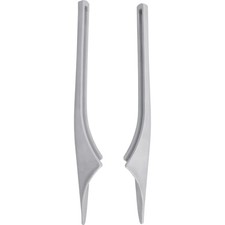 Plain Aluminum 1926-1927 Model T Roadster Smoothie Windshield Posts