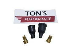 7mm Ignition Spark Plug Coil Wire Socket style Boot Terminal Set Straight 180