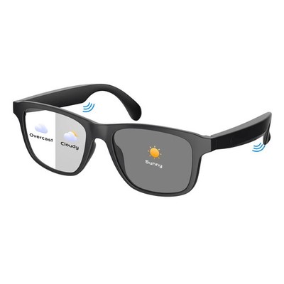 Smart Glasses for Women Men,Bluetooth Glasses with Photochromic Lenses,Built-...