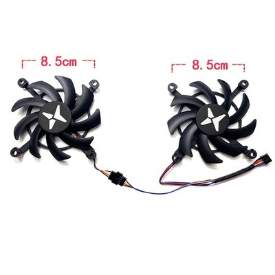 Graphics Card Cooling Fan Replacement for YESTON RX6600XT RX6600 6500 8GB GAEA