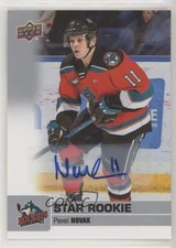 2019-20 Upper Deck CHL Star Rookie SP Auto Pavel Novak #346 Auto 00ah