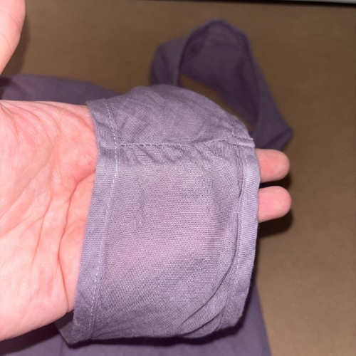 Abito Jacalyne cotone senza maniche casual vestibilità ampia comodo viola taglia OS Lagenlook - Foto 6 di 6