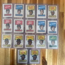 1970 Topps Baseball Booklets Lot of 17 CEPEDA, ROSE! *Gordys Card Shack*