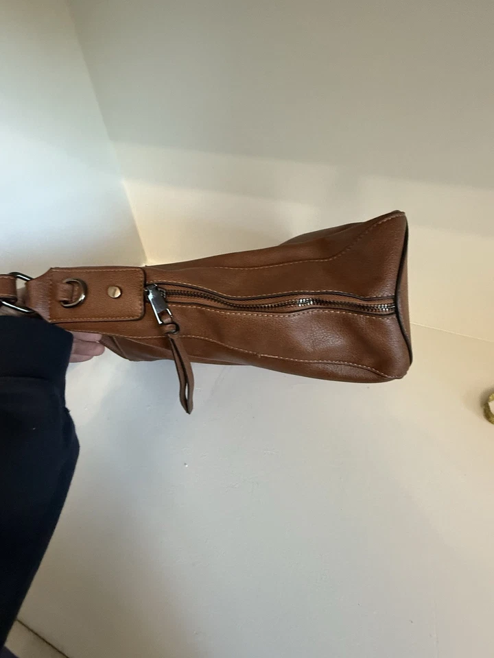 Realer искусственной кожи плеча/сумка через плечо, коричневый, большая емкость - Изображение 4 из 4