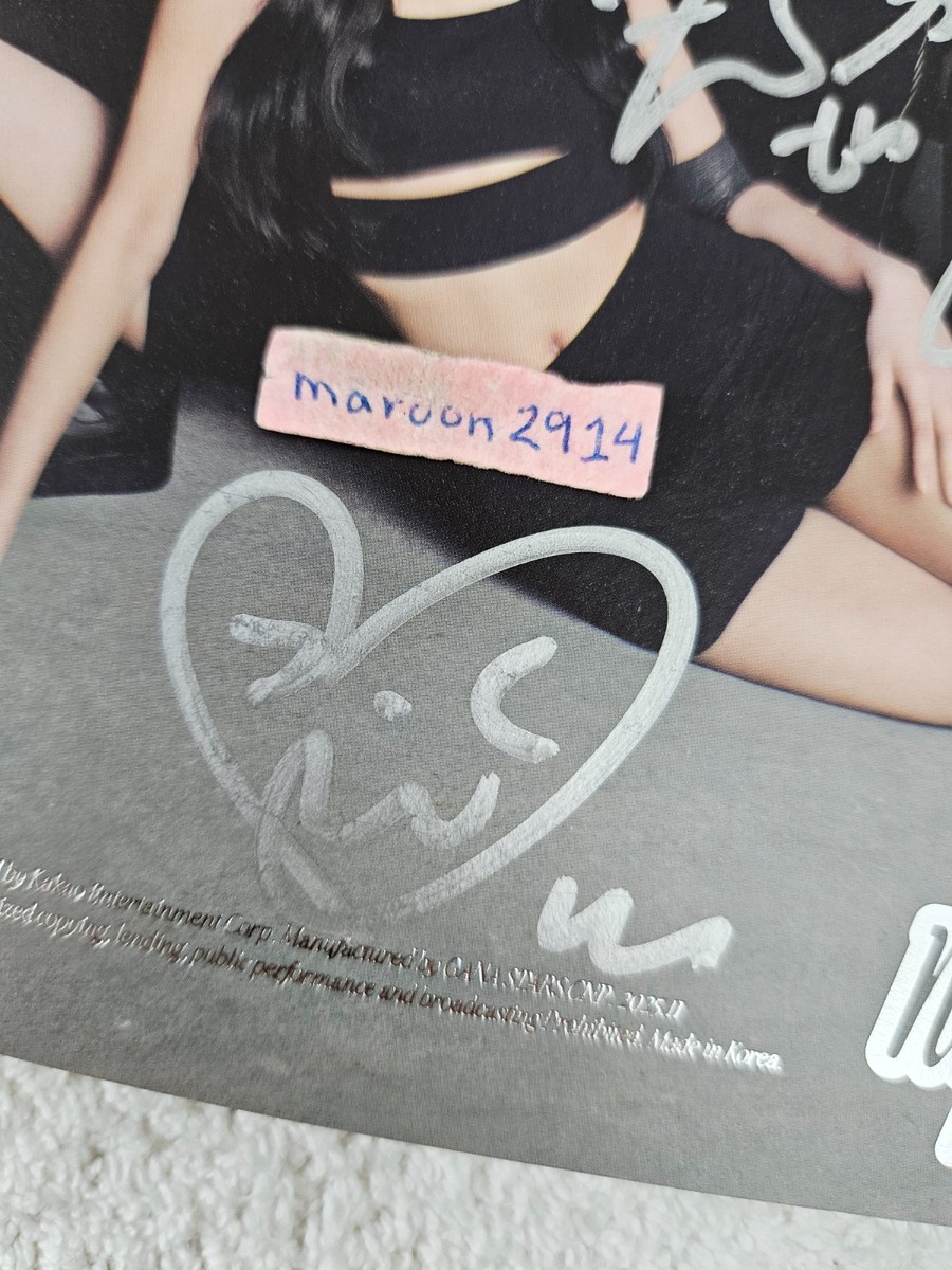 TripleS msnz Beyond Beauty Signed Promo Album Autographed +