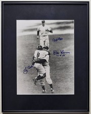   Berra/Larsen/Andy Carey Signed Photo 9.5 705202