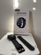 Aolon Watch Curve Smartwatch - 2.01" HD Curved Screen - Black - Works Great 