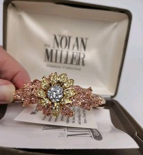 Nolan Miller Glamour Collection Crystal & Pin...
