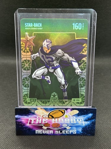 Bo Jackson Battle Arena Star Bach Steel Battlefoil GLBF-35 Roger Staubach