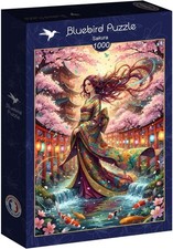 NEW Bluebird 1000 Pieces Jigsaw Puzzle Fantasy Colorful Theme Sakura