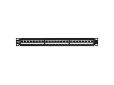 TRENDnet-New-TC-P24C6AS  24PORT CAT6A SHIELDED 1U PATCH PANEL GIGABIT