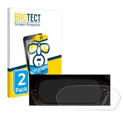2x Display Schutz Folie für Audi A3 2023 Virtual cockpit Zubehör Transparent