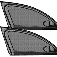 2pcs Car Side Front Window Sun Shade Cover Mesh Shield UV Protection for SUV