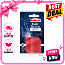 UniBond Sealant Silicone Mastic Professional Finishing Smoothing Tool