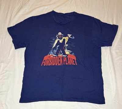 Forbidden Planet Blue T-Shirt XL