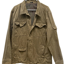 VTG Kirra Urban Outfitters Cotton Canvas Gorpcore Utility Field Jacket Y2K Large