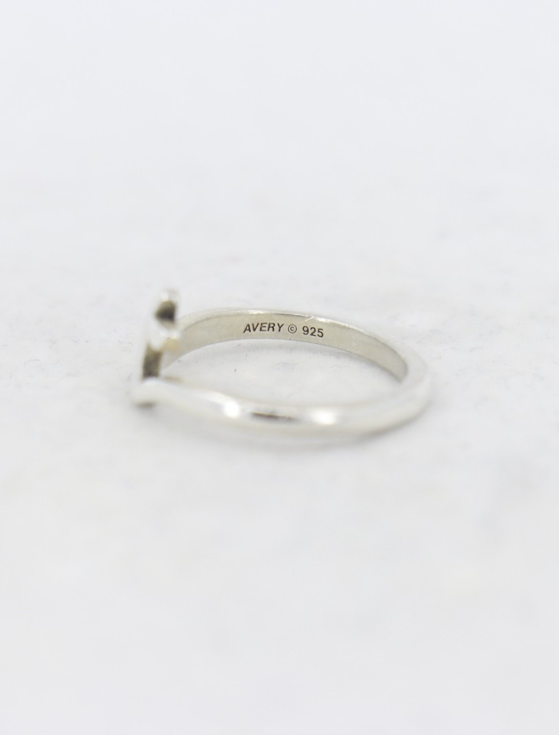 Sterling Silver James Avery Script Initial "T" Ri… - image 10