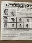Original 1991 FBI Wanted Poster Filiberto Ojeda-Rios Macheteros Puerto Rico — photo 2