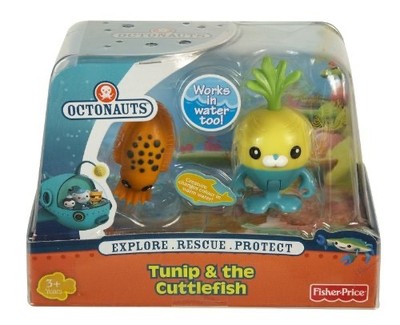 Fisher Price Oktonauten Tunip & der Tintenfisch Figurenpaket