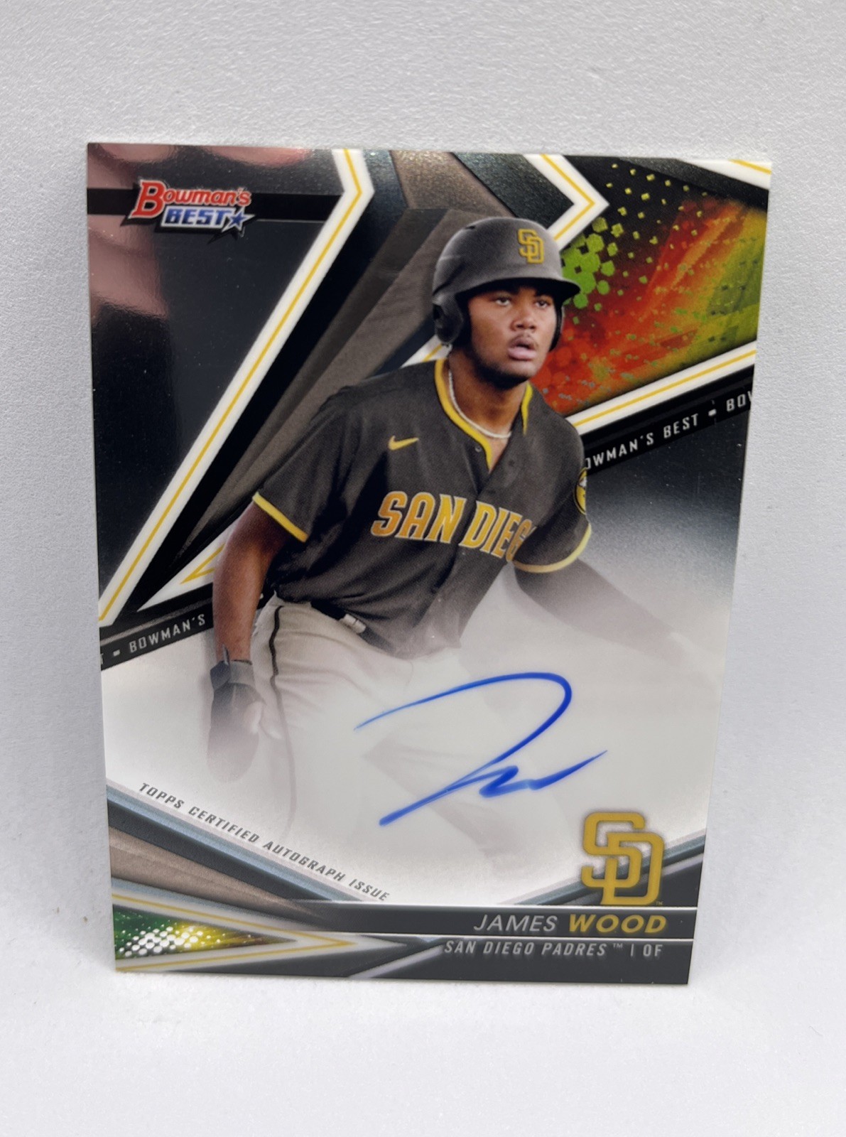 2022 Bowman's Best James Wood Auto Best of 2022 Auto #B22-JW