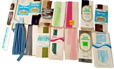 15 Mixed Lot Vintage Seam Binding Sewing 1 New + Partials Coats, Wright's
