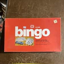 Whitman Bingo Board Game Numbers Theme 40 Cards Call Numbers Markers Ages 7 2