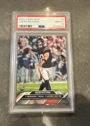 2024 Topps Now - Caleb Williams #2 /28262 (RC)