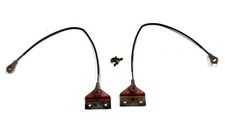 Jeep Cj7 Cj8 Tailgate Cable Brackets Tail Gate Bracket 76-86 Free Shipping
