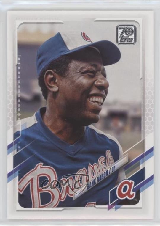 2021 Topps Legend Variation SP Legend Variation Hank Aaron #472 HOF 09if