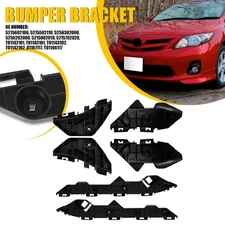 For 2013 2009 Toyota Corolla Rear Bumper Cover Retainer Brackets Set Left Right