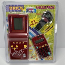 Vintage Rare Brick Game Value Pack E-9999 with Calculator Watch New/ Sealed 