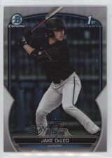 2023 Bowman Draft Chrome Refractor Jake Deleo #BDC-158 0w47